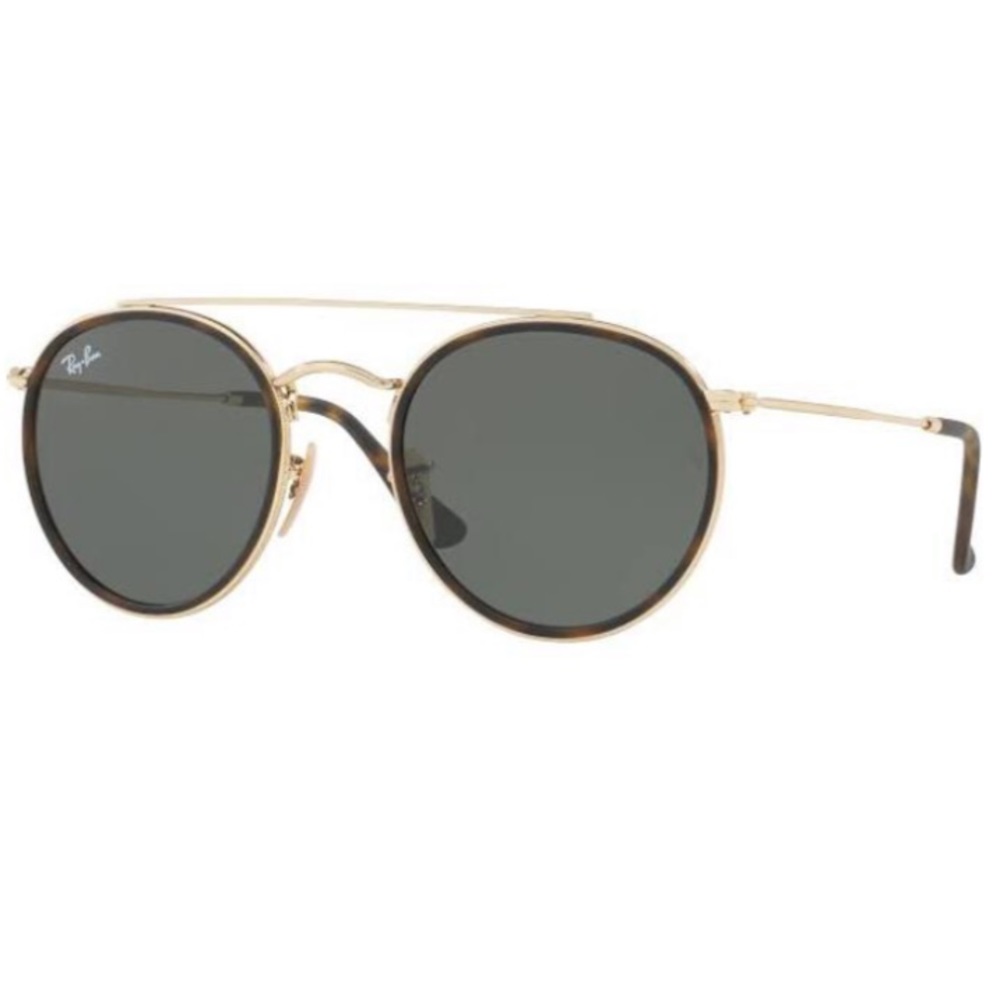 Brand new ray ban double bridge round sunglasses
